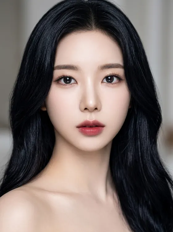 가상모델 #1471 얼굴 원본 7