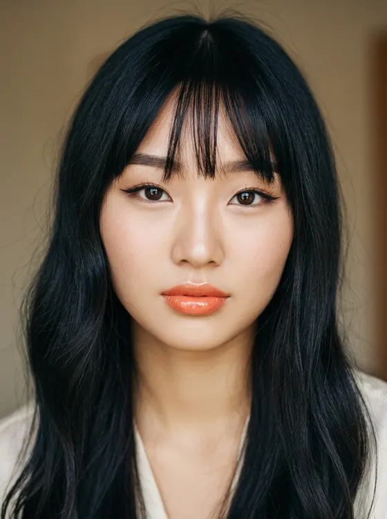 가상모델 #1257 얼굴 원본 10