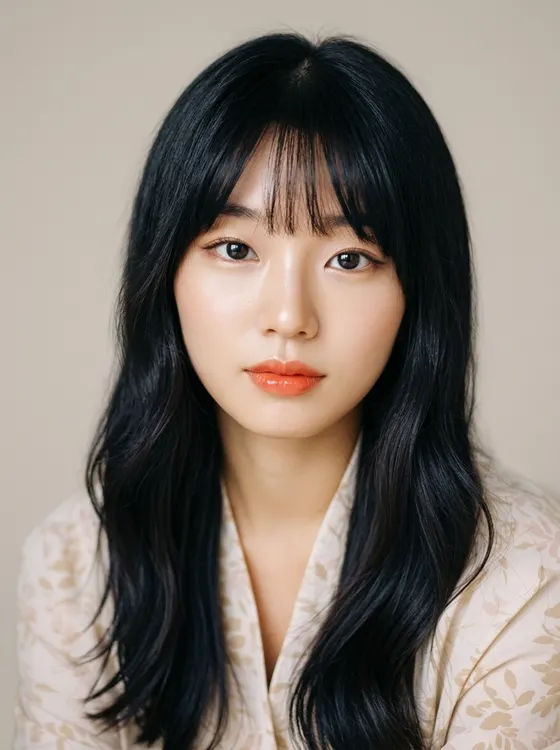 가상모델 #1257 얼굴 원본 15