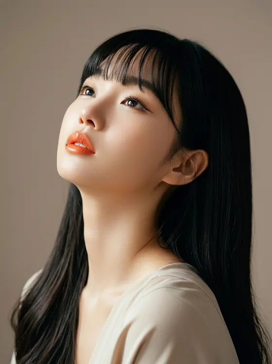 가상모델 #1258 얼굴 원본 13