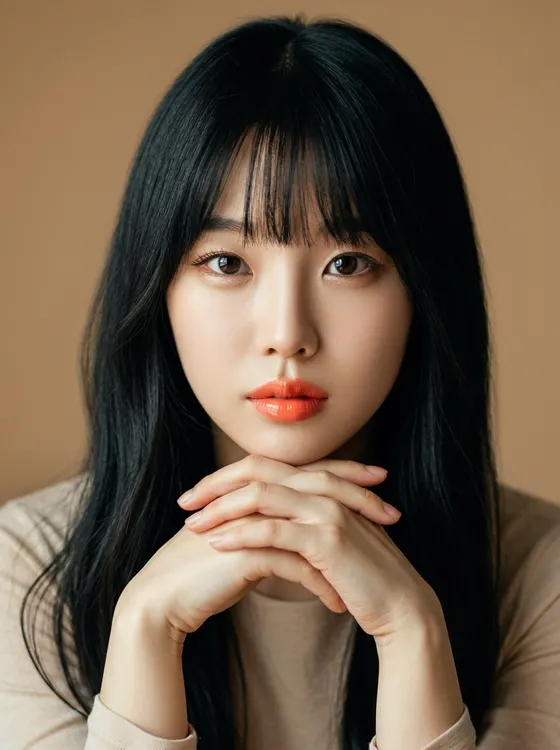 가상모델 #1259 얼굴 원본 6