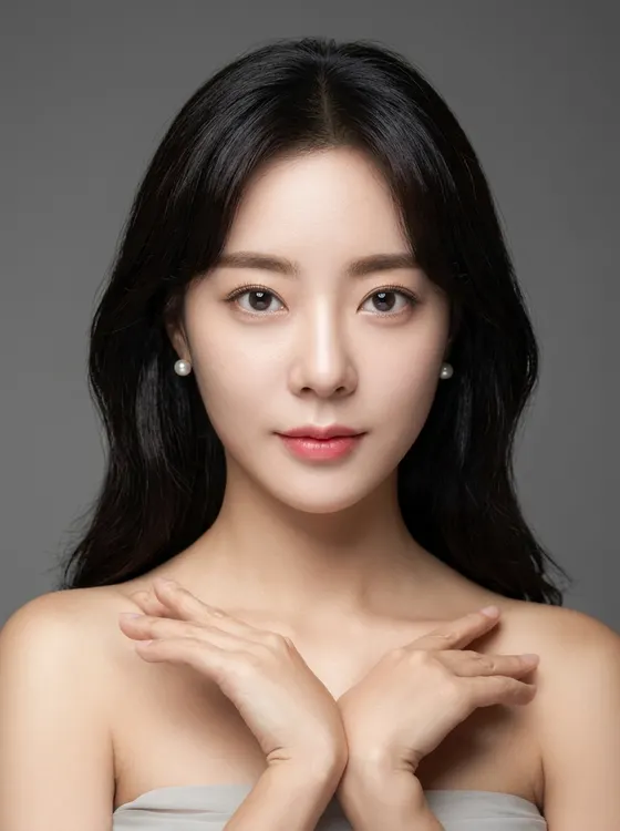 가상모델 #1280 얼굴 원본 17