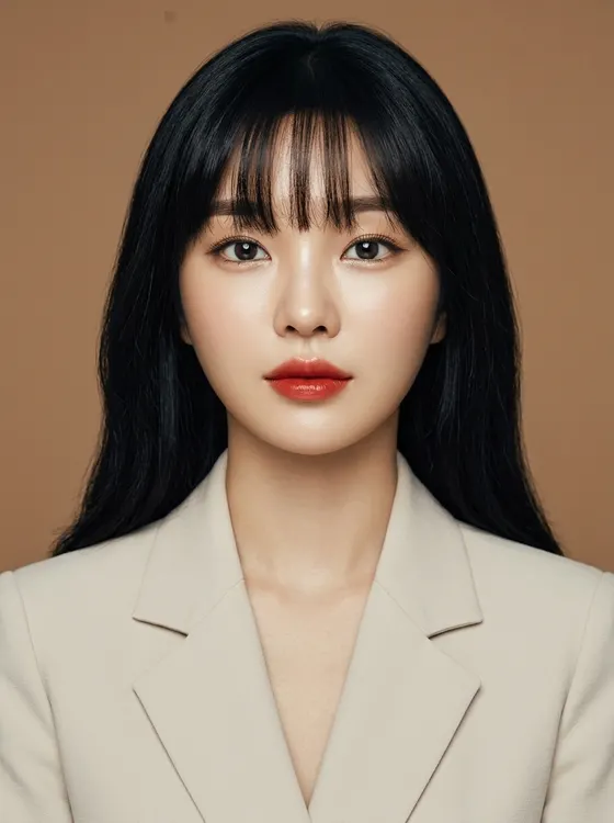 가상모델 #1260 얼굴 원본 3