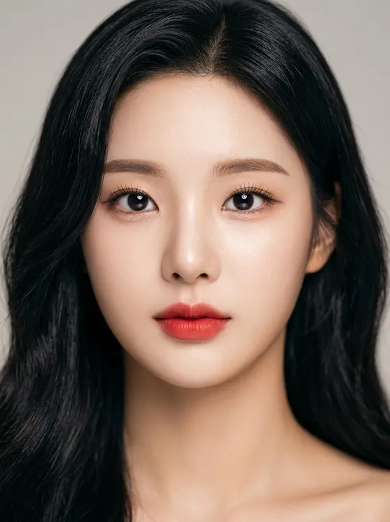 가상모델 #1471 얼굴 원본 16