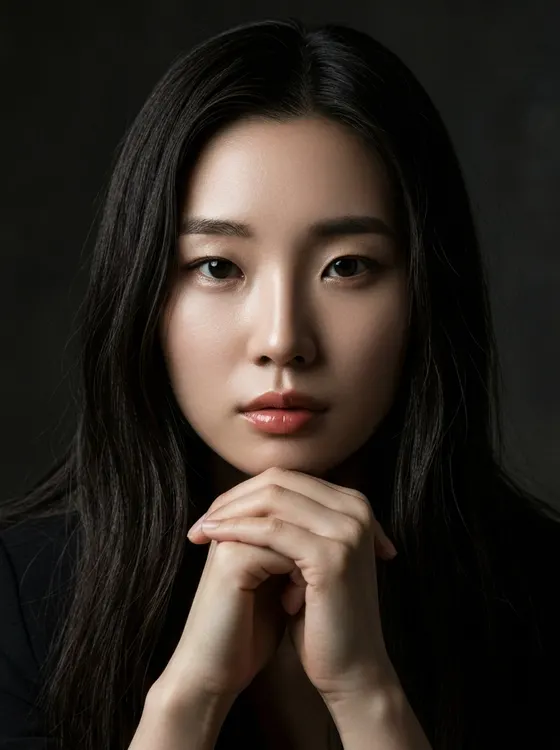 가상모델 #1260 얼굴 원본 24