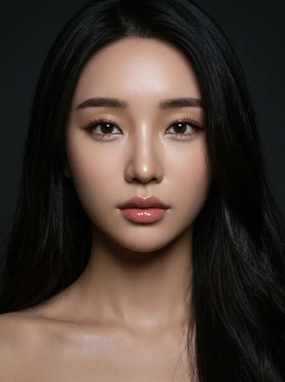 가상모델 #1262 얼굴 원본 8