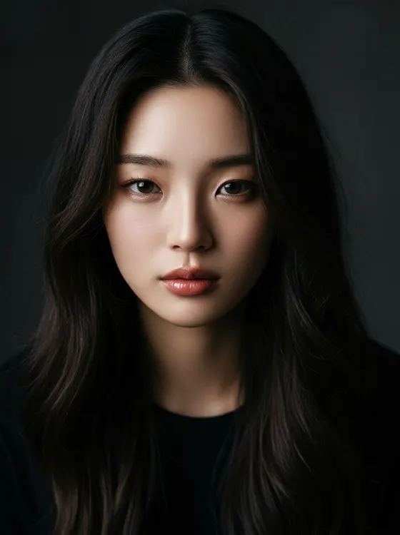 가상모델 #1263 얼굴 원본 23