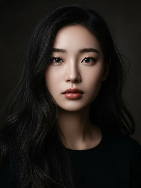 가상모델 #1263 얼굴 원본 24