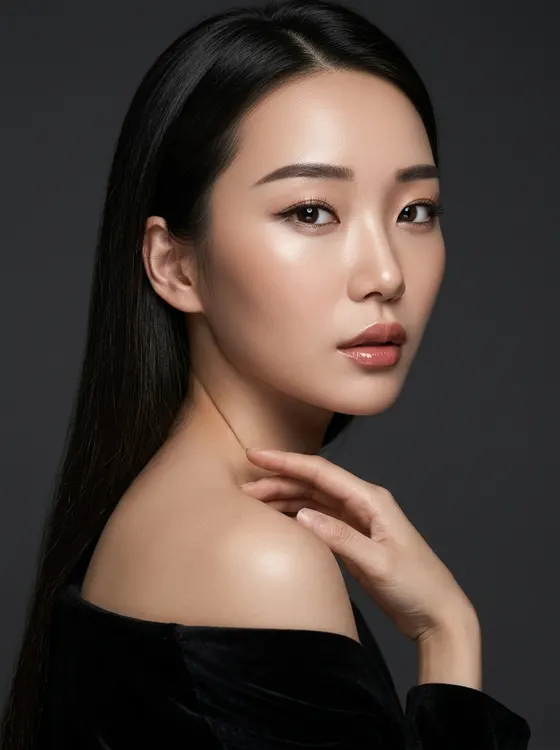가상모델 #1267 얼굴 원본 6
