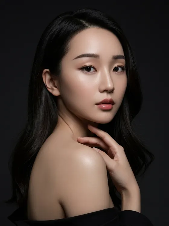 가상모델 #1267 얼굴 원본 13