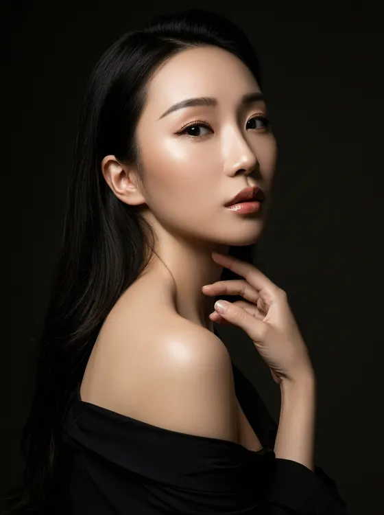 가상모델 #1267 얼굴 원본 14
