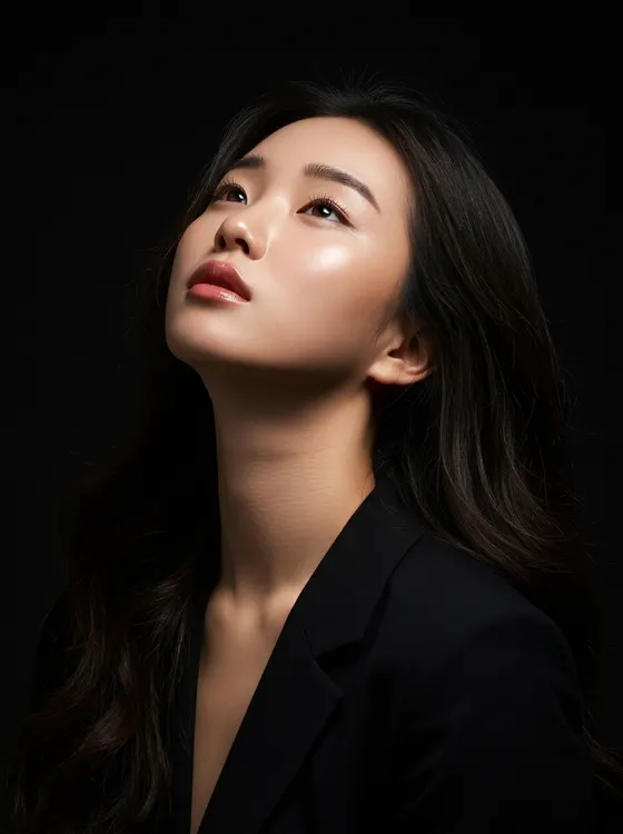 가상모델 #1268 얼굴 원본 4