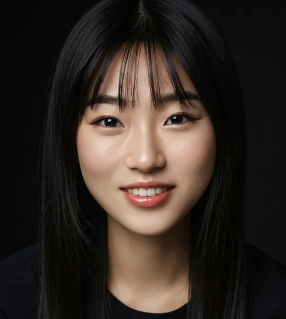 가상모델 #1270 얼굴 원본 4