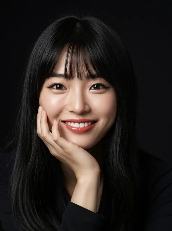 가상모델 #1271 얼굴 원본 12