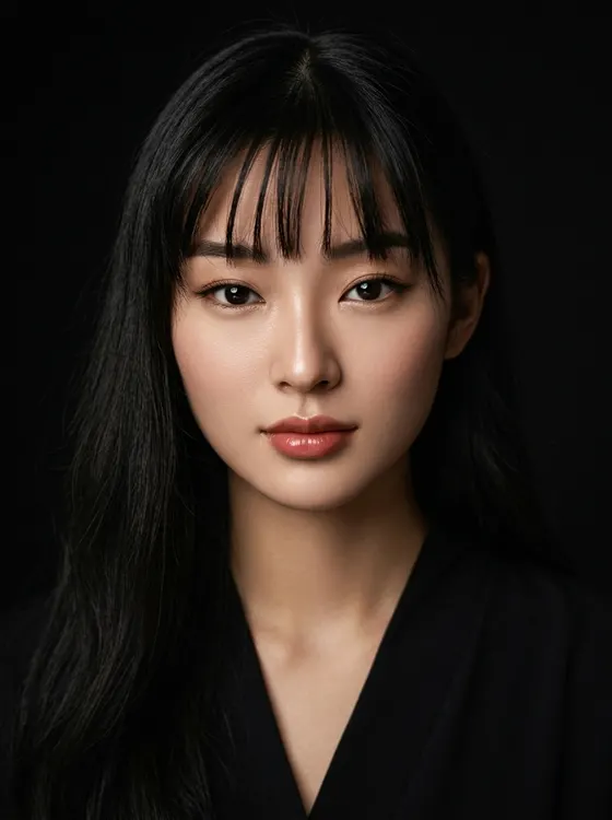 가상모델 #1272 얼굴 원본 14