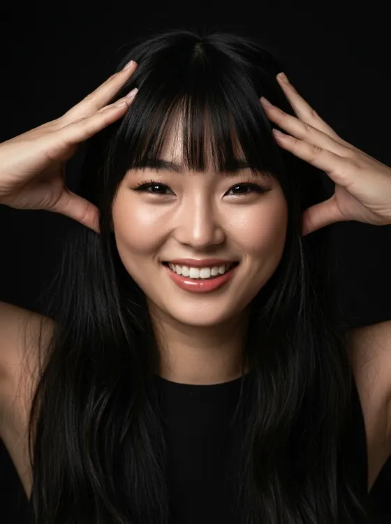 가상모델 #1273 얼굴 원본 16