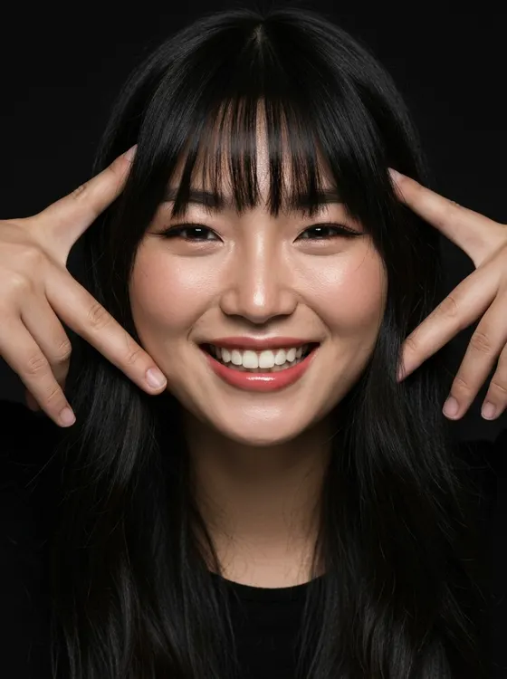 가상모델 #1273 얼굴 원본 17
