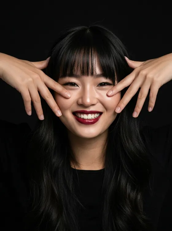 가상모델 #1273 얼굴 원본 18