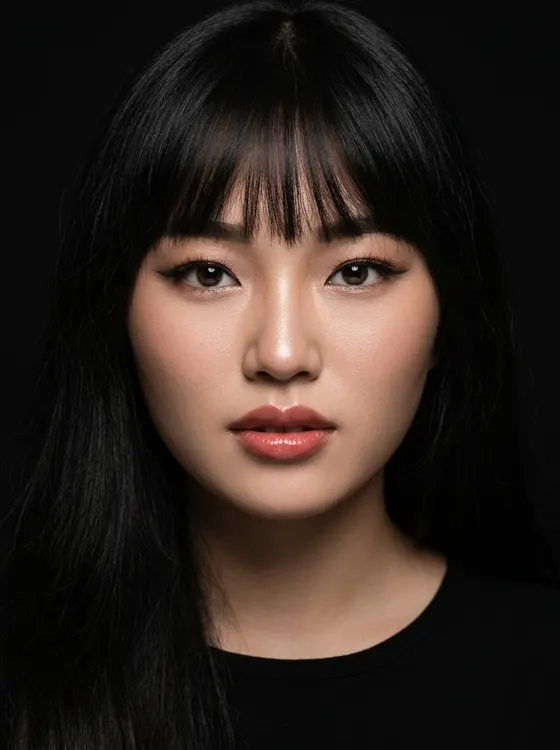 가상모델 #1273 얼굴 원본 19
