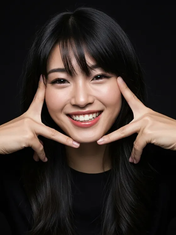 가상모델 #1274 얼굴 원본 2