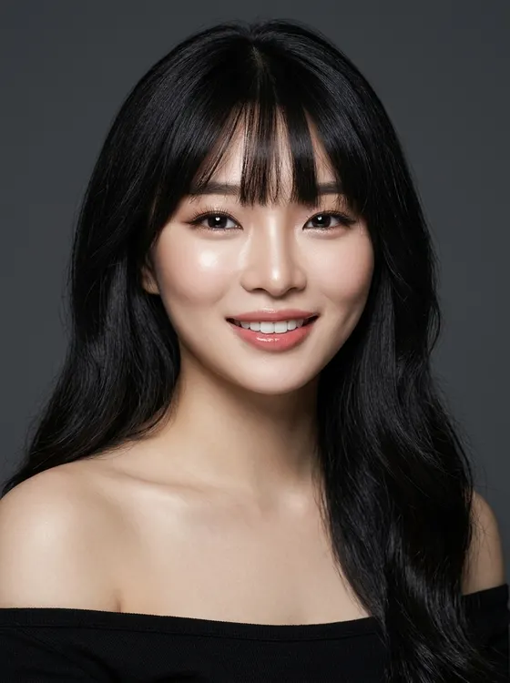 가상모델 #1275 얼굴 원본 12
