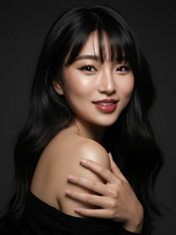 가상모델 #1275 얼굴 원본 13