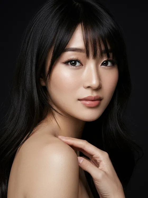 가상모델 #1275 얼굴 원본 14