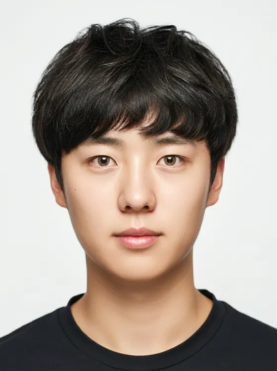 가상모델 #1362 얼굴 원본 8