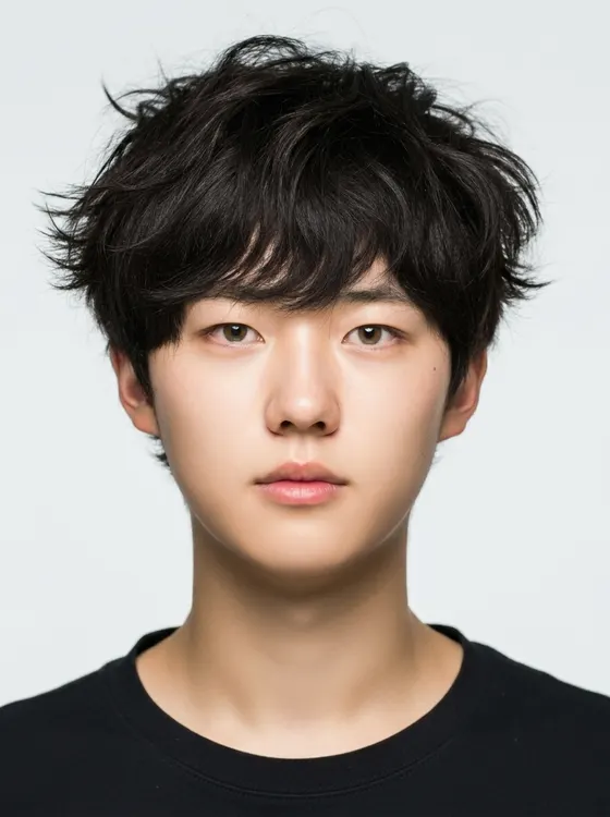 가상모델 #1362 얼굴 원본 9