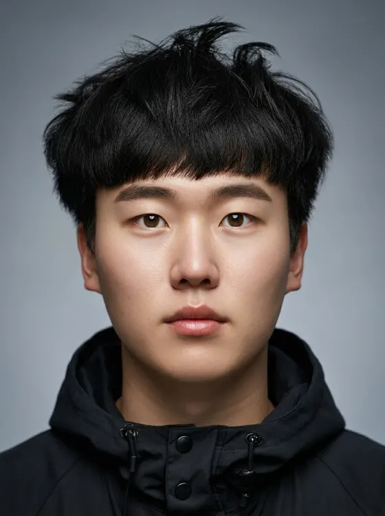가상모델 #1363 얼굴 원본 21