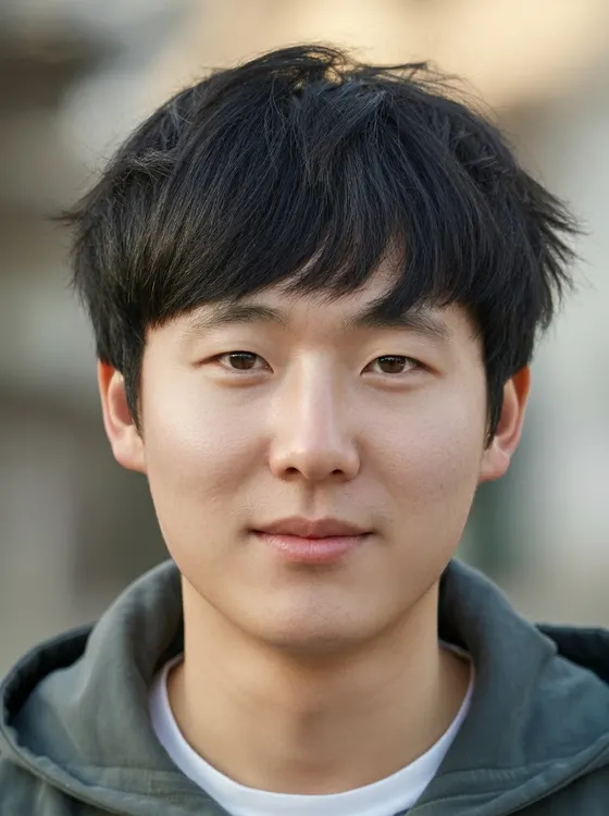 가상모델 #1365 얼굴 원본 19