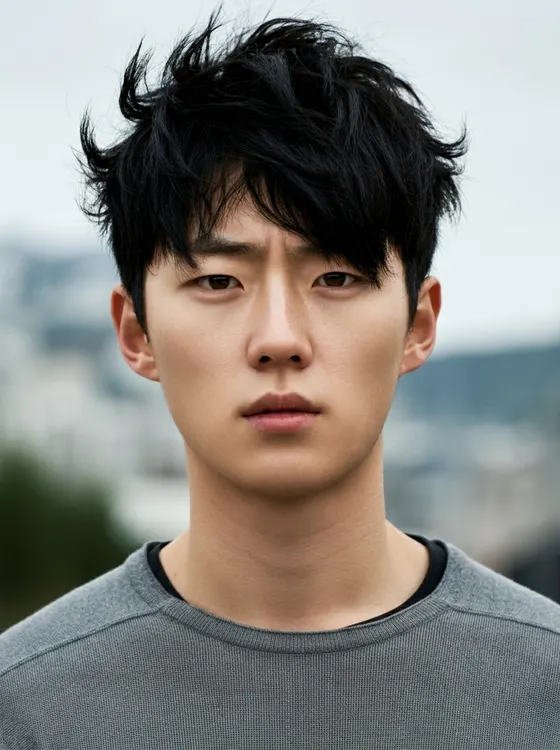 가상모델 #1366 얼굴 원본 16