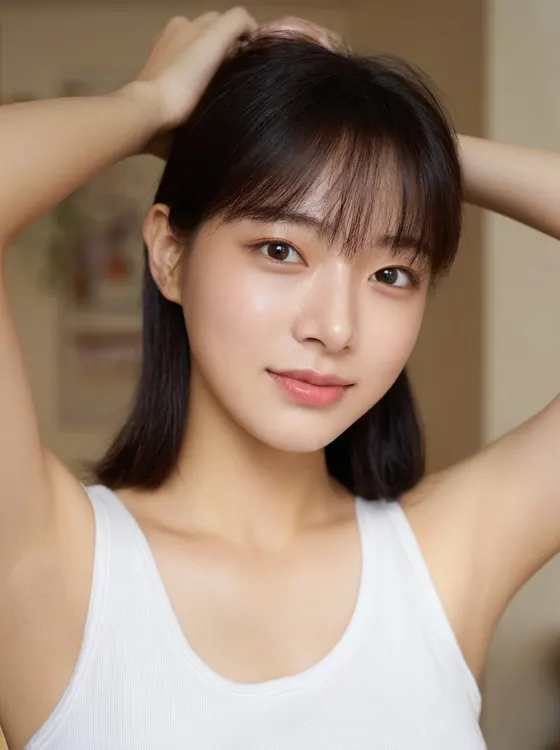 가상모델 #1308 얼굴 원본 9
