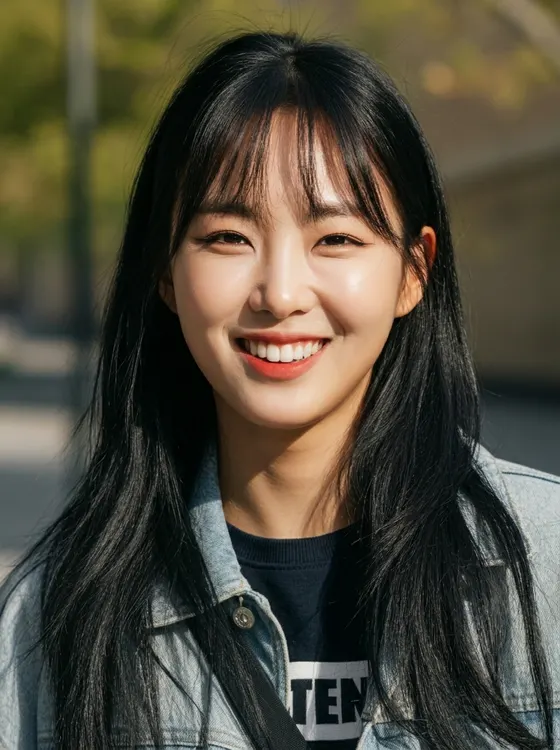 가상모델 #1374 얼굴 원본 7
