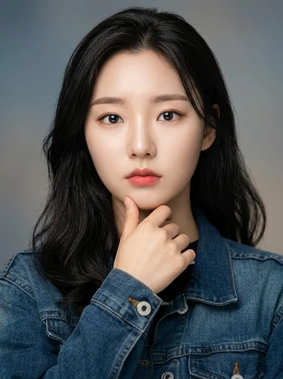 가상모델 #1374 얼굴 원본 18