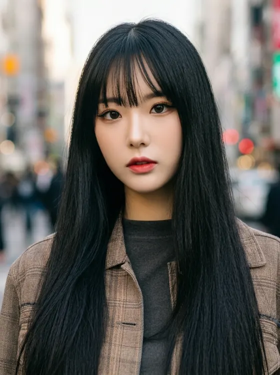 가상모델 #1374 얼굴 원본 21