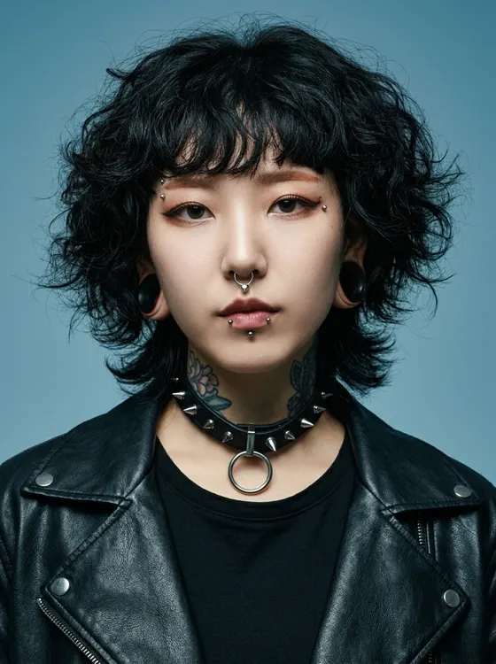 가상모델 #1375 얼굴 원본 16
