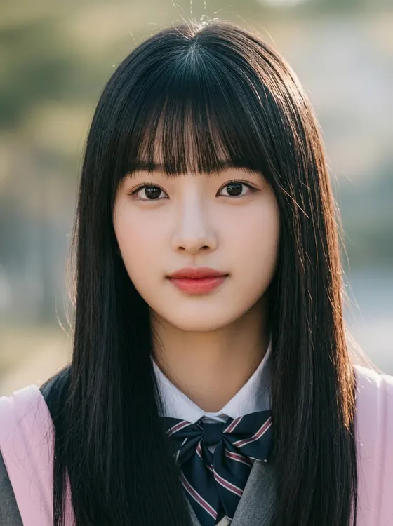 가상모델 #1375 얼굴 원본 17
