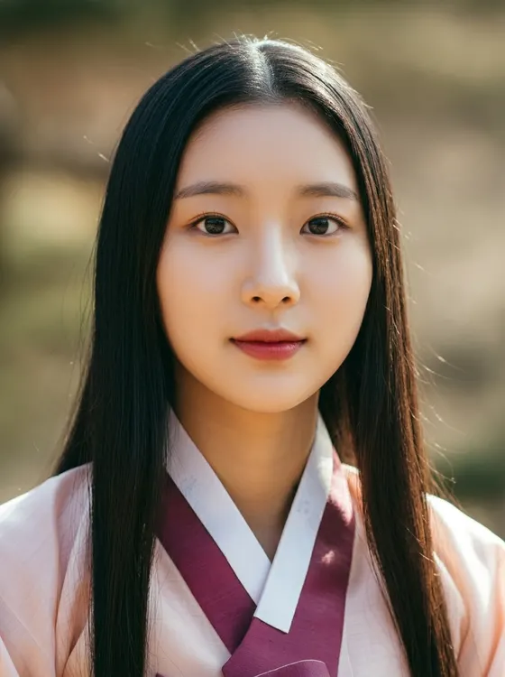 가상모델 #1375 얼굴 원본 23
