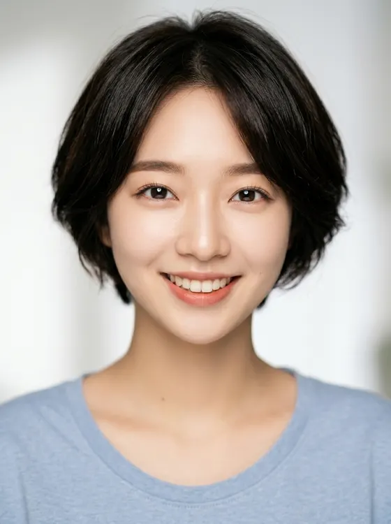 가상모델 #1378 얼굴 원본 4