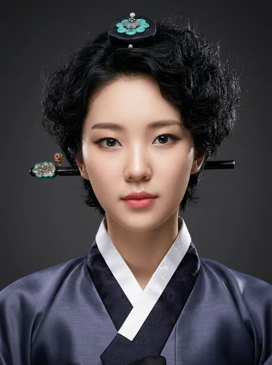 가상모델 #1378 얼굴 원본 8