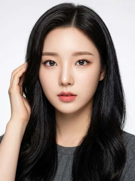 가상모델 #1378 얼굴 원본 18