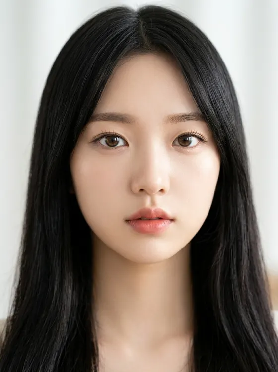 가상모델 #1378 얼굴 원본 19