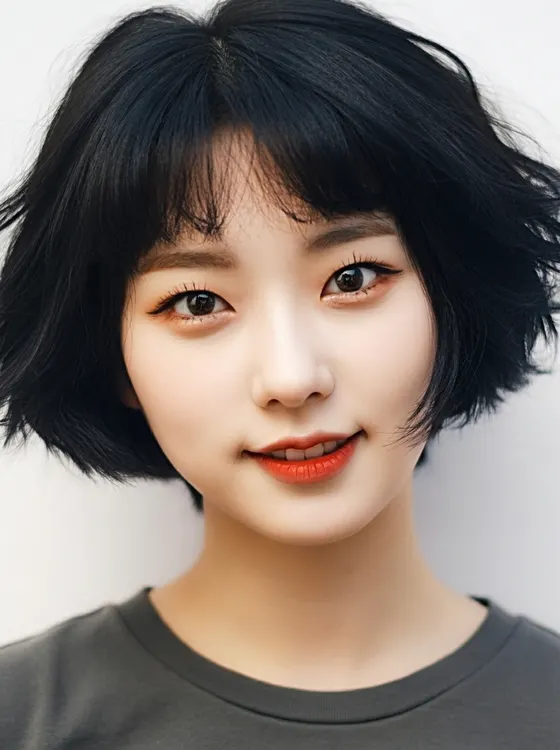 가상모델 #1378 얼굴 원본 20