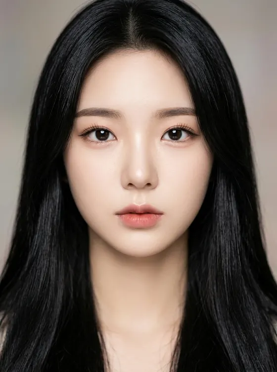 가상모델 #1378 얼굴 원본 24
