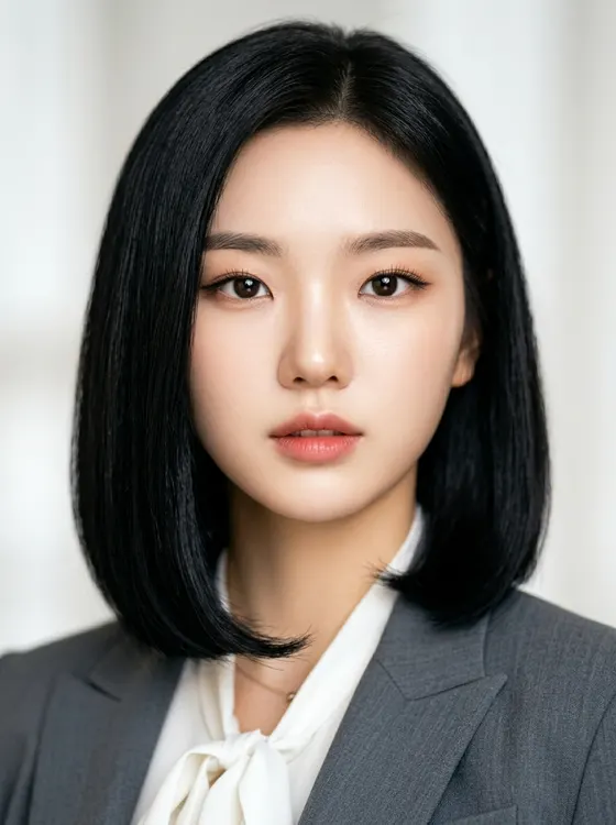 가상모델 #1379 얼굴 원본 16