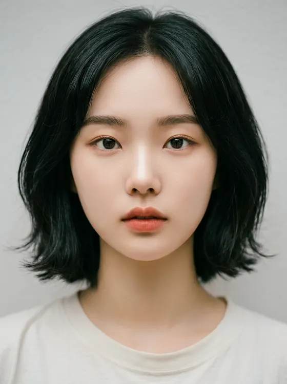 가상모델 #1383 얼굴 원본 1