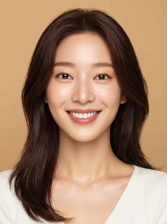 가상모델 #1300 얼굴 원본 1