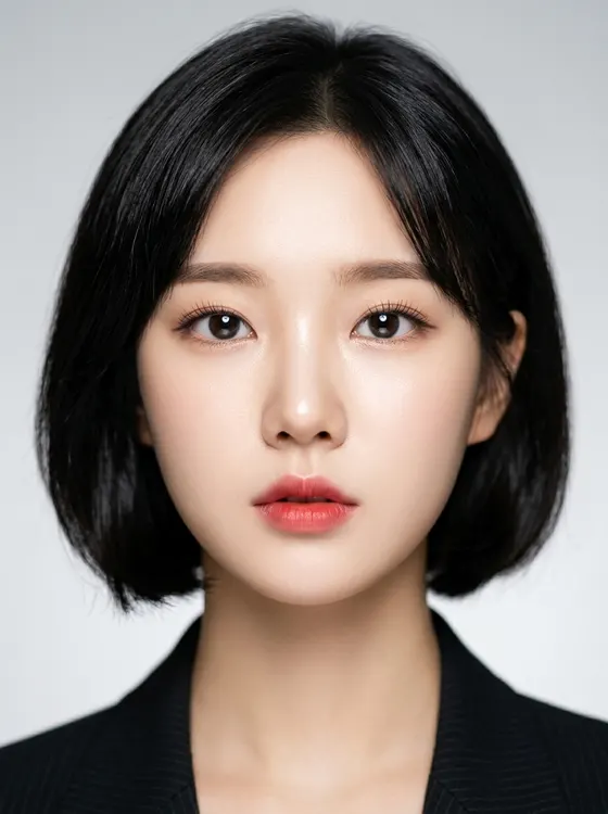 가상모델 #1392 얼굴 원본 14