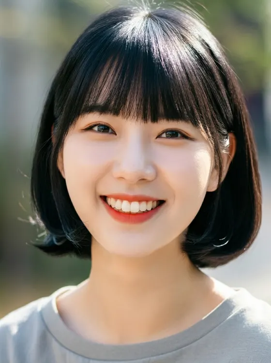 가상모델 #1392 얼굴 원본 21